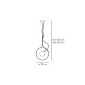 Artemide Miconos Lampada a sospensione - Agof Store
