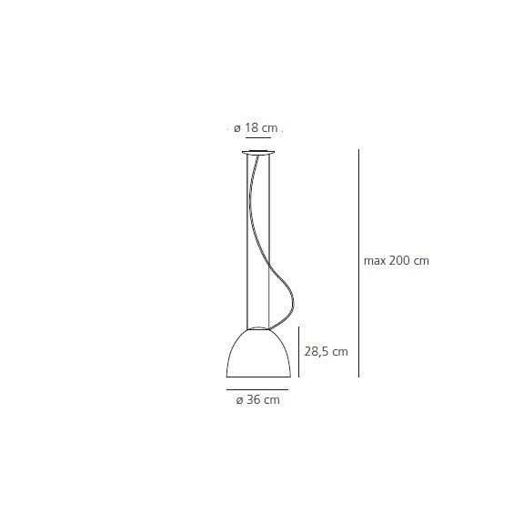 Artemide Nur Pendelleuchte - Agof Store