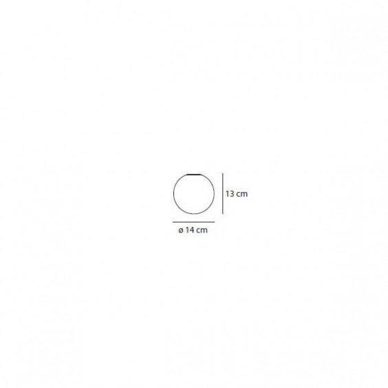Artemide Dioscuri wall ceiling lamp - Agof Store