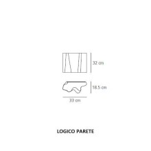 Artemide Logico Lampada da parete - Agof Store