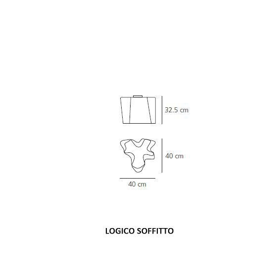 Artemide Logico wall ceiling lamp - Agof Store