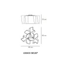 Artemide Logico 3x120 Deckenleuchte - Agof Store