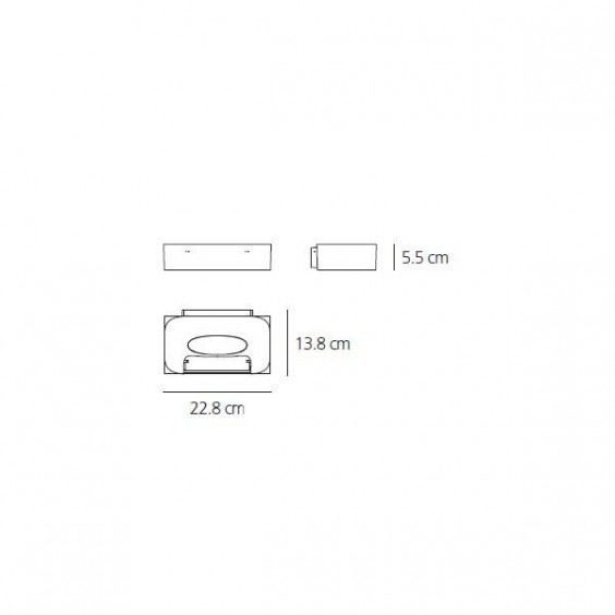 Artemide Melete wall lamp - Agof Store