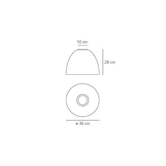 Artemide Nur Gloss Deckenleuchte - Agof Store