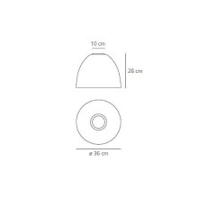 Artemide Nur wall ceiling lamp - Agof Store Artemide Nur wall ceiling lamp - Agof Store