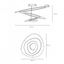 Artemide Pirce wall ceiling lamp - Agof Store