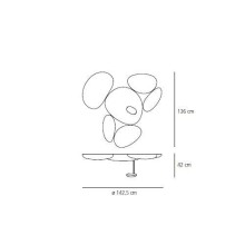 Artemide Skydro wall ceiling lamp - Agof Store