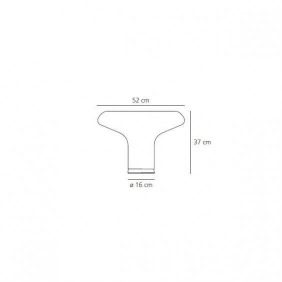 Artemide Lesbo Tischleuchte - Agof Store