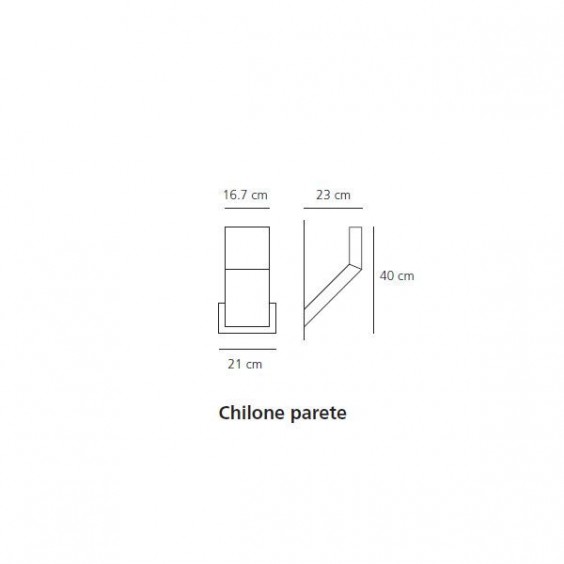 Artemide Chilone Outdoor Wandleuchte - Agof Store