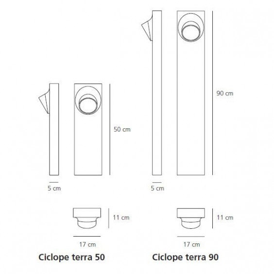 Artemide Ciclope outdoor floor lamp - Agof Store