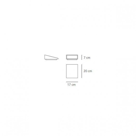 Artemide Cuneo Lampada da parete soffitto - Agof Store