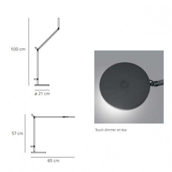 Artemide Demetra table lamp - Agof Store