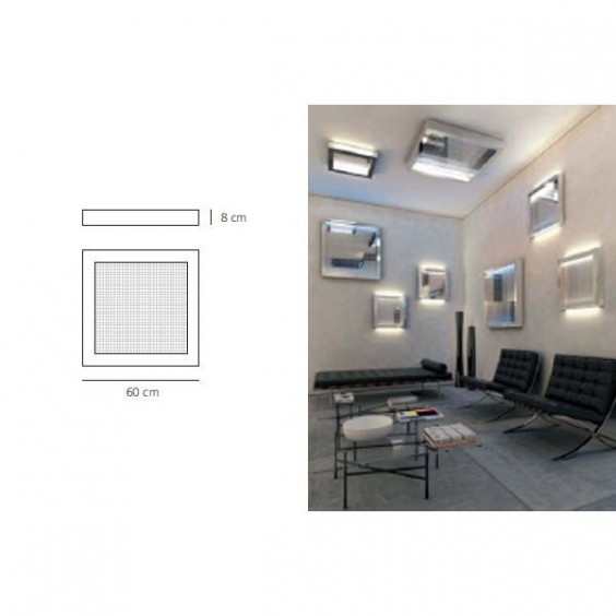 Artemide Altrove 600 Wand- Deckenleuchte - Agof Store
