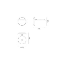 Artemide Demetra Faretto Wandleuchte - Agof Store