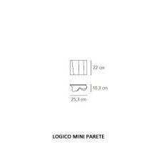 Artemide Logico Mini wall lamp - Agof Store Artemide Logico Mini wall lamp - Agof Store