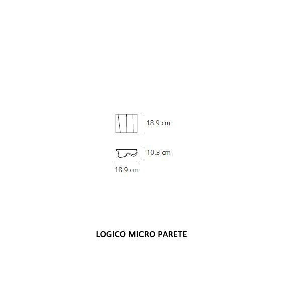 Artemide Logico Micro Wandleuchte - Agof Store