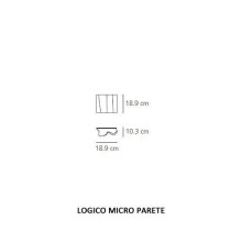 Artemide Logico Micro Lampada da parete - Agof Store