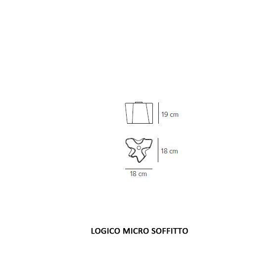 Artemide Logico Micro Deckenleuchte - Agof Store
