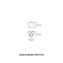 Artemide Logico Micro Lampada a soffitto - Agof Store