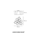 Artemide Logico Mini 3x120 Deckenleuchte - Agof Store
