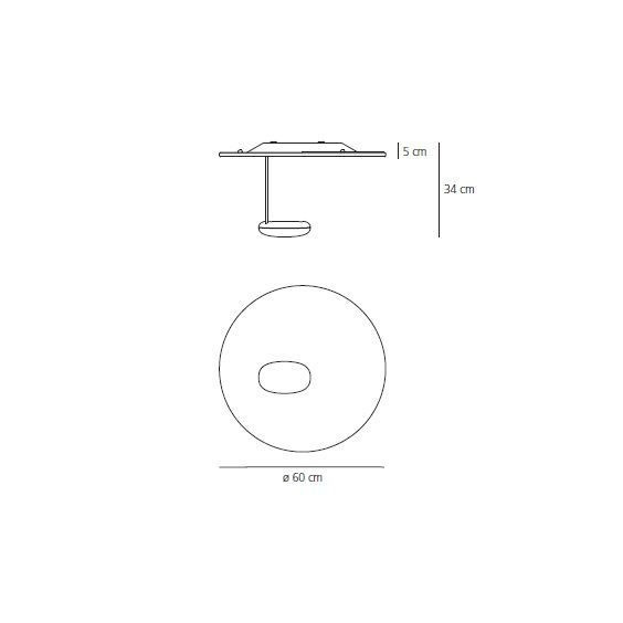 Artemide Droplet Mini wall ceiling lamp - Agof Store