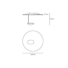 Artemide Droplet Mini wall ceiling lamp - Agof Store Artemide Droplet Mini wall ceiling lamp - Agof Store