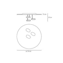 Artemide Droplet Lampada a soffitto - Agof Store Artemide Droplet Lampada a soffitto - Agof Store