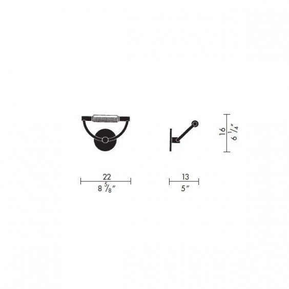 Cini & Nils Gradi Mini Wandleuchte - Agof Store