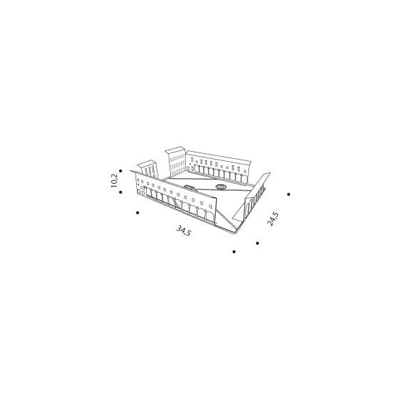 Driade 100 Piazze – Firenze Tray - Agof Store