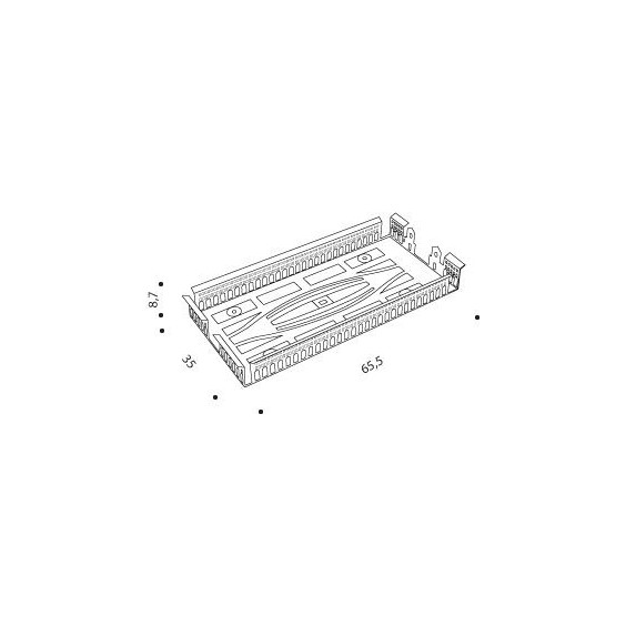 Driade 100 Piazze – Torino Tray - Agof Store