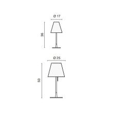 Egoluce Dama table lamp - Agof Store Egoluce Dama table lamp - Agof Store