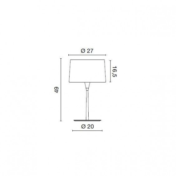 Egoluce Alba table lamp - Agof Store