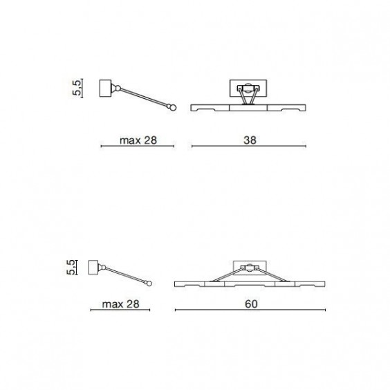 Egoluce Ikon wall lamp - Agof Store