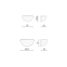 Frida Lampada da parete Egoluce - AGOF Store