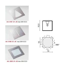 Egoluce Alea wall lamp - Agof Store