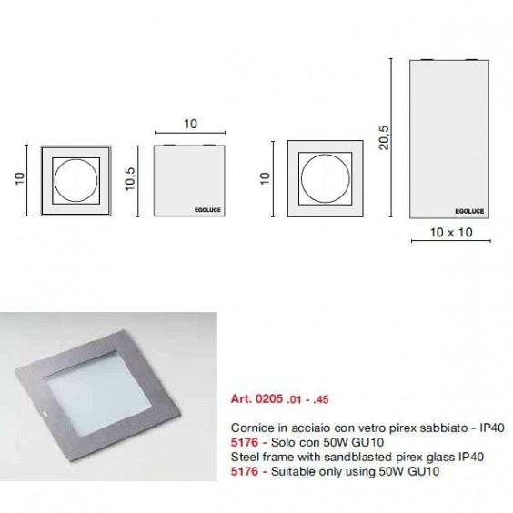 Alea Lampada a soffitto Egoluce - AGOF Store