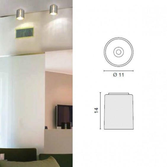 Egoluce Fokus glass ceiling lamp - Agof Store