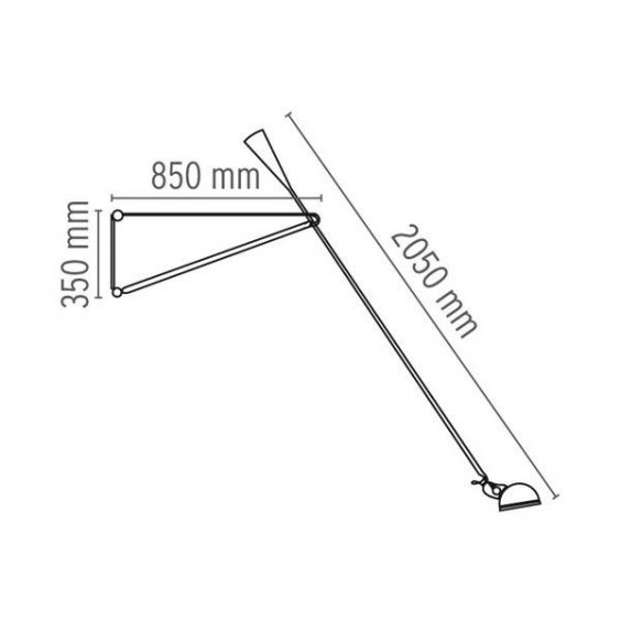 Flos 265 Wandleuchte - Agof Store