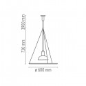 Flos Frisbi lampada a sospensione - Agof Store