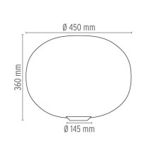 Flos Glo Ball Basic lampada da tavolo - Agof Store