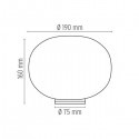 Flos Glo Ball Basic Zero lampada da tavolo - Agof Store