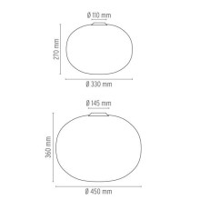 Flos Glo Ball C Deckenleuchte - Agof Store