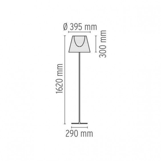 Flos Ktribe F2 lampada da terra - Agof Store