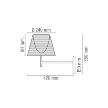 Flos Ktribe W Wandleuchte - Agof Store