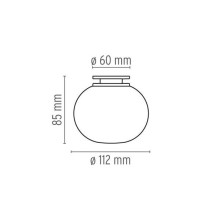 Flos Mini Glo Ball C/W wall ceiling lamp - Agof Store