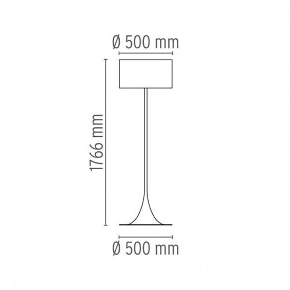Flos Spun Light F floor lamp - Agof Store