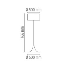 Flos Spun Light F floor lamp - Agof Store