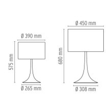 Flos Spun Light T Tischleuchte - Agof Store