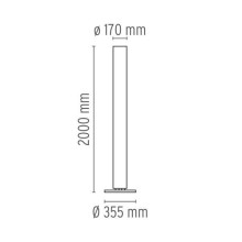 Flos Stylos floor lamp - Agof Store Flos Stylos floor lamp - Agof Store