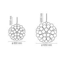 Flos Taraxacum 88 S lampada a sospensione - Agof Store
